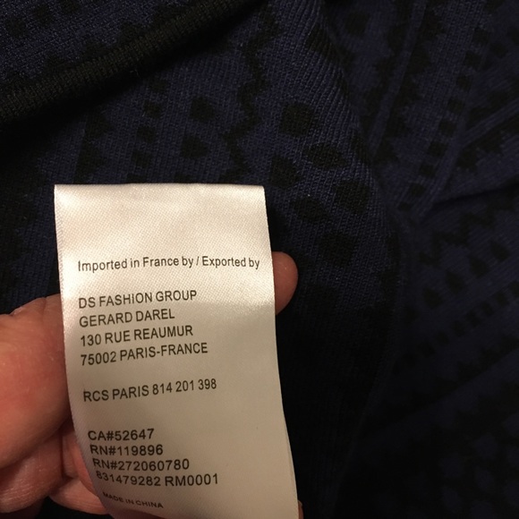 GERARD DAREL Sweater knit dress EUC - Picture 5 of 5